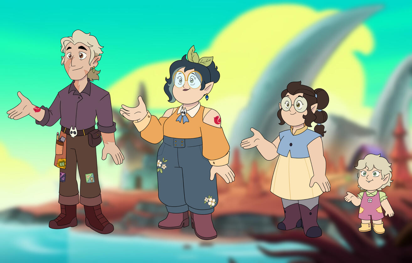 Hunter & Willow Family Lineaup - Fanart